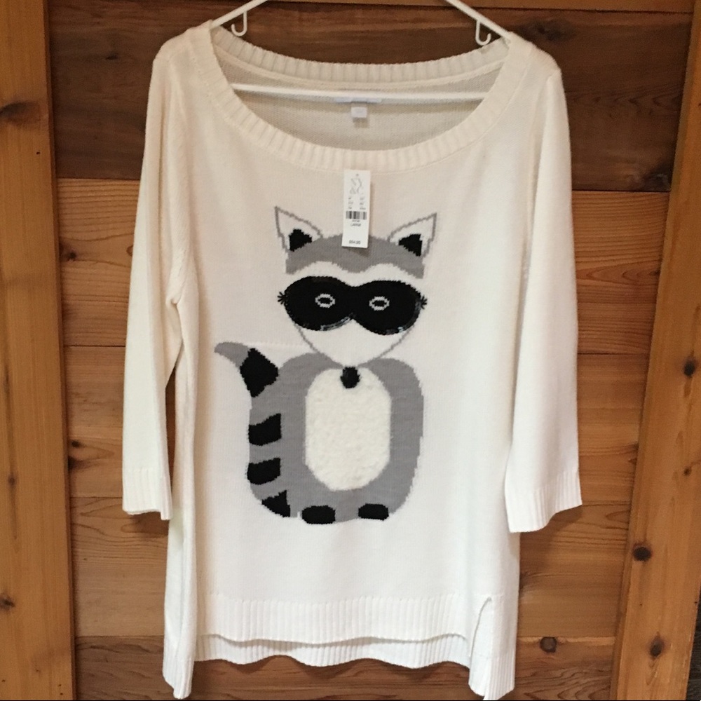 🌟NY&C🌟 Raccoon Sweater